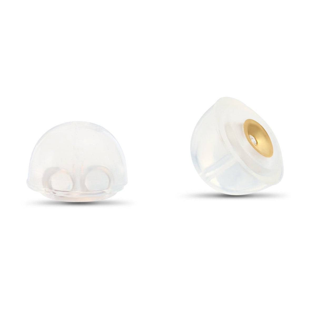 20pcs Secure Earring Backs for Heavy Earrings Stoppers Plastic Discs KC Gold