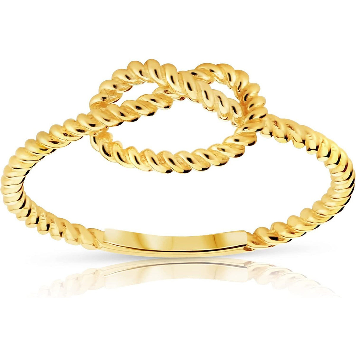 Yarn Rings-14K Gold - malojos