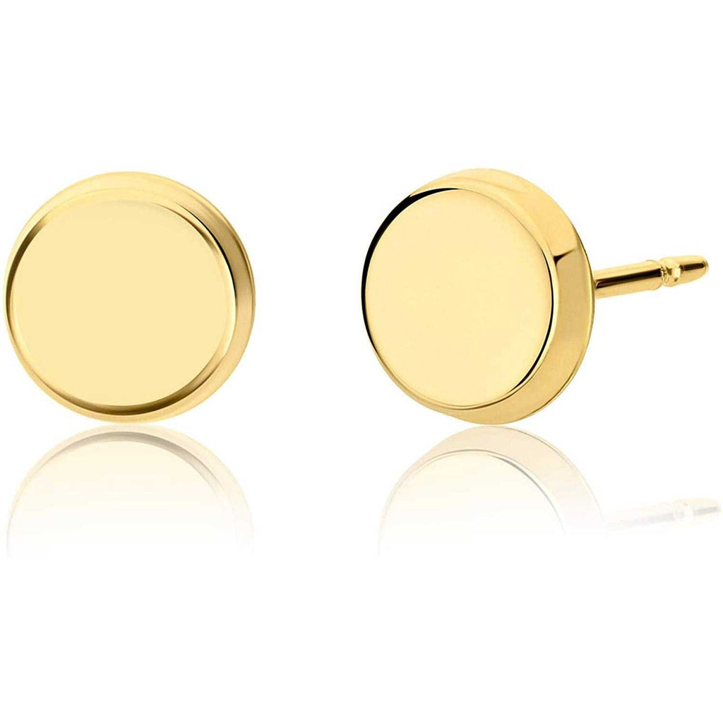 Simple Light Weight #Gold #Earring Design | Light Weight Minimalist Gold  #Hoop Earrings Designs | Fa | Ear jewelry, Mini hoop earrings, Initial  earrings